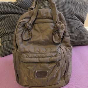 Marc by Marc Jacobs Brown Quilted Backpack Bag